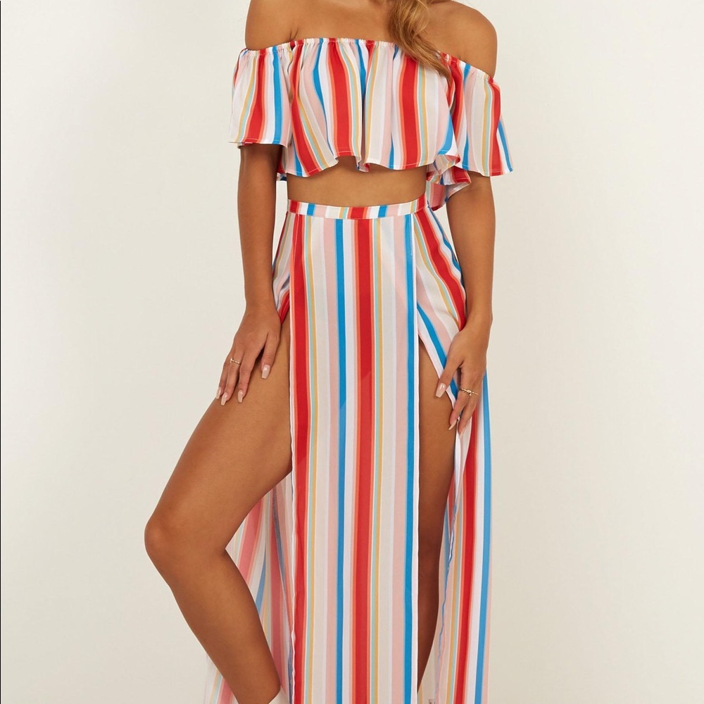 Showpo sound of sunset two piece set